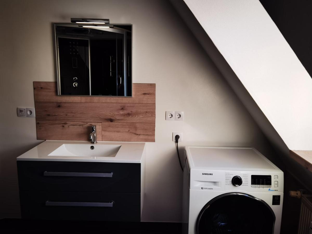 Gemuetliche Dachwohnung Mit Kleiner Oder Grosser Dachterrasse Nebeneinander Wolmirstedt Exteriér fotografie