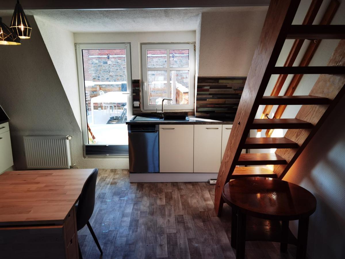 Gemuetliche Dachwohnung Mit Kleiner Oder Grosser Dachterrasse Nebeneinander Wolmirstedt Exteriér fotografie