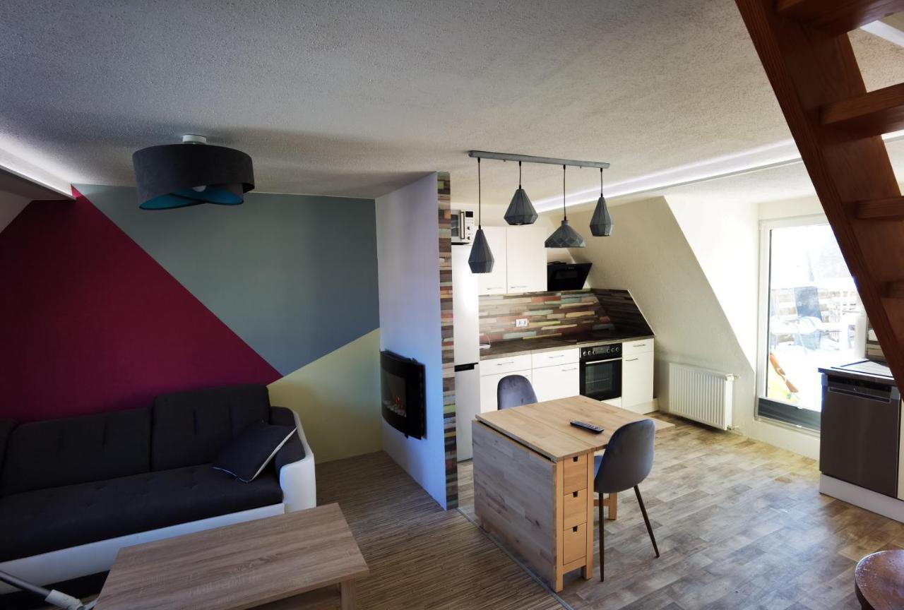 Gemuetliche Dachwohnung Mit Kleiner Oder Grosser Dachterrasse Nebeneinander Wolmirstedt Exteriér fotografie