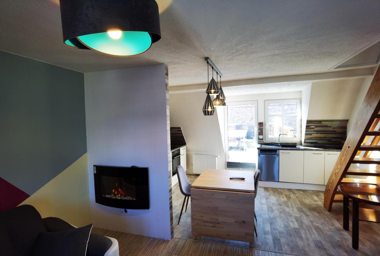 Gemuetliche Dachwohnung Mit Kleiner Oder Grosser Dachterrasse Nebeneinander Wolmirstedt Exteriér fotografie
