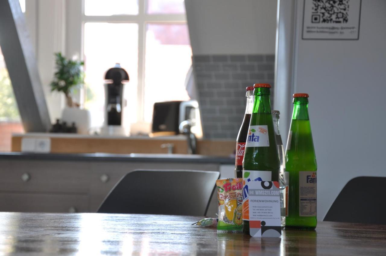 Gemuetliche Dachwohnung Mit Kleiner Oder Grosser Dachterrasse Nebeneinander Wolmirstedt Exteriér fotografie