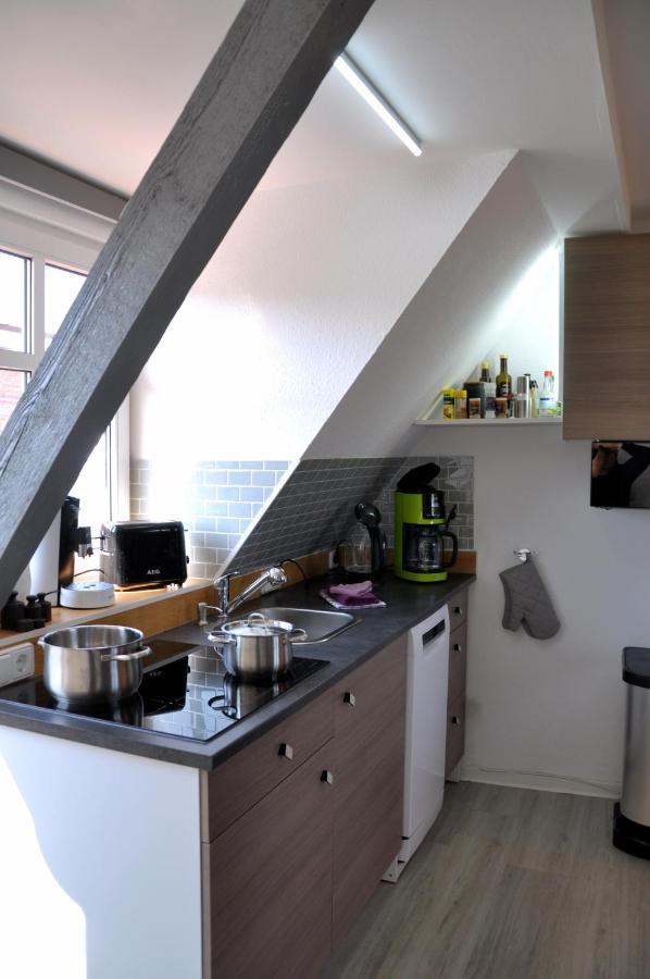 Gemuetliche Dachwohnung Mit Kleiner Oder Grosser Dachterrasse Nebeneinander Wolmirstedt Exteriér fotografie